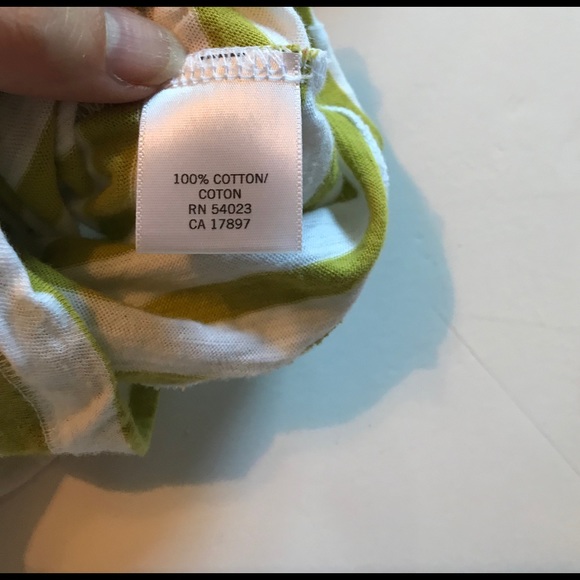 Banana Republic striped cotton top - Picture 3 of 4